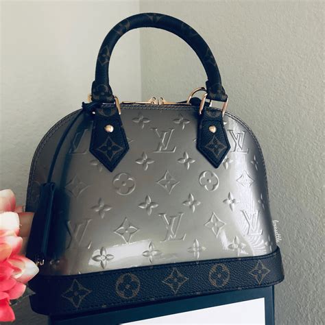 louis vuitton alma bb vernis review|Louis Vuitton Alma inside.